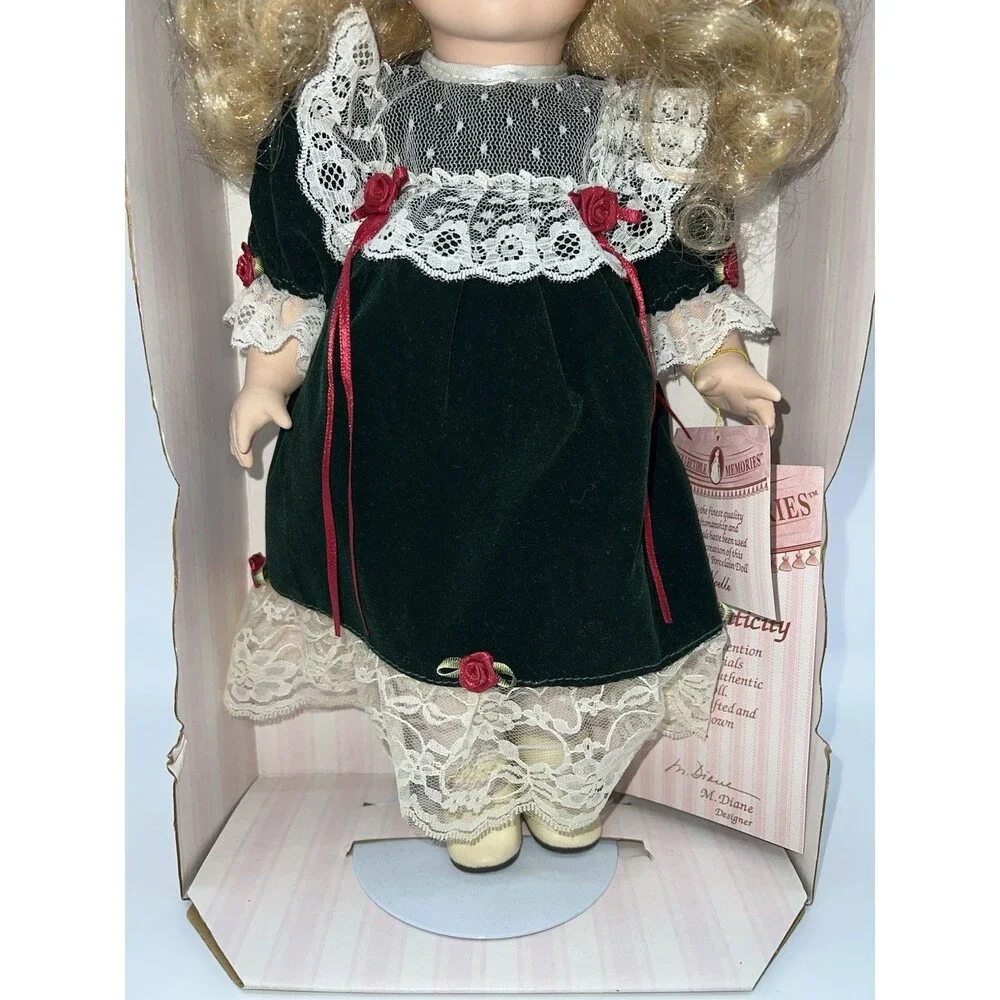 VTG Limited Edition Collectible Memories Porcelain Doll 